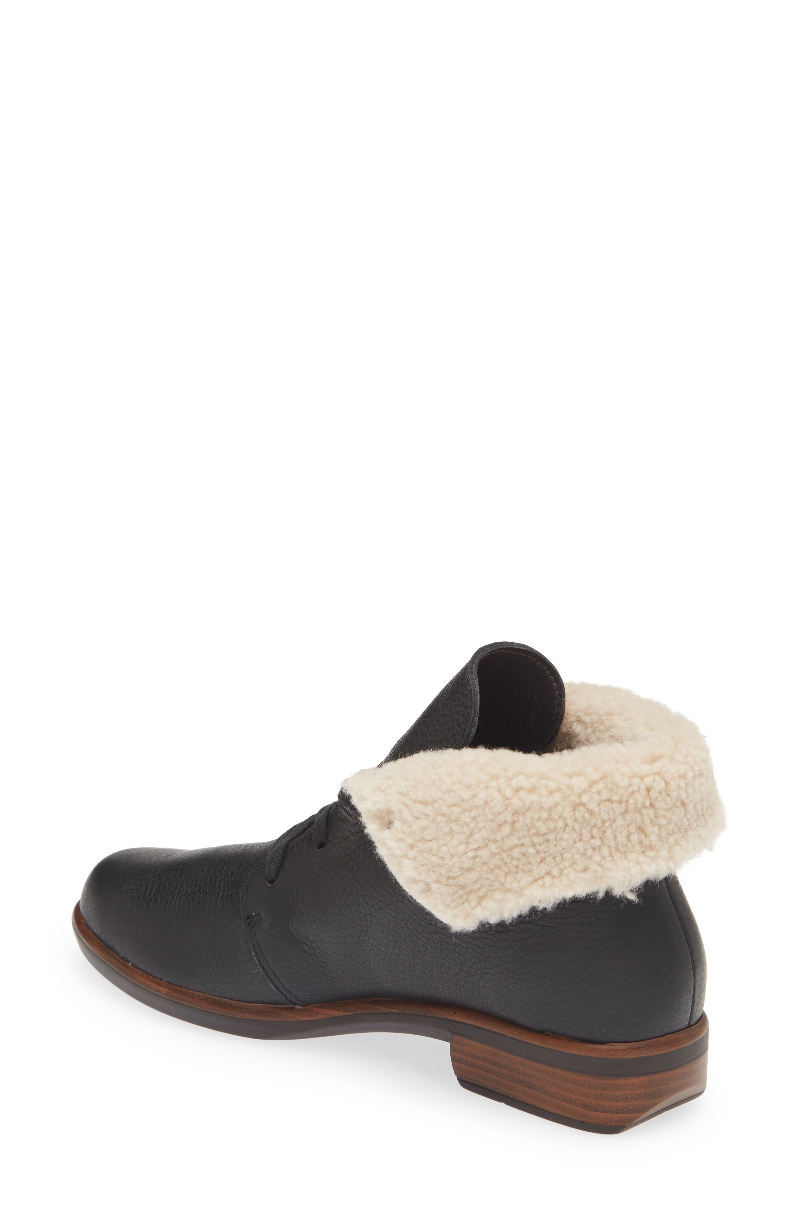 Naot Pali Faux Shearling Lined Bootie, Alternate, color, 