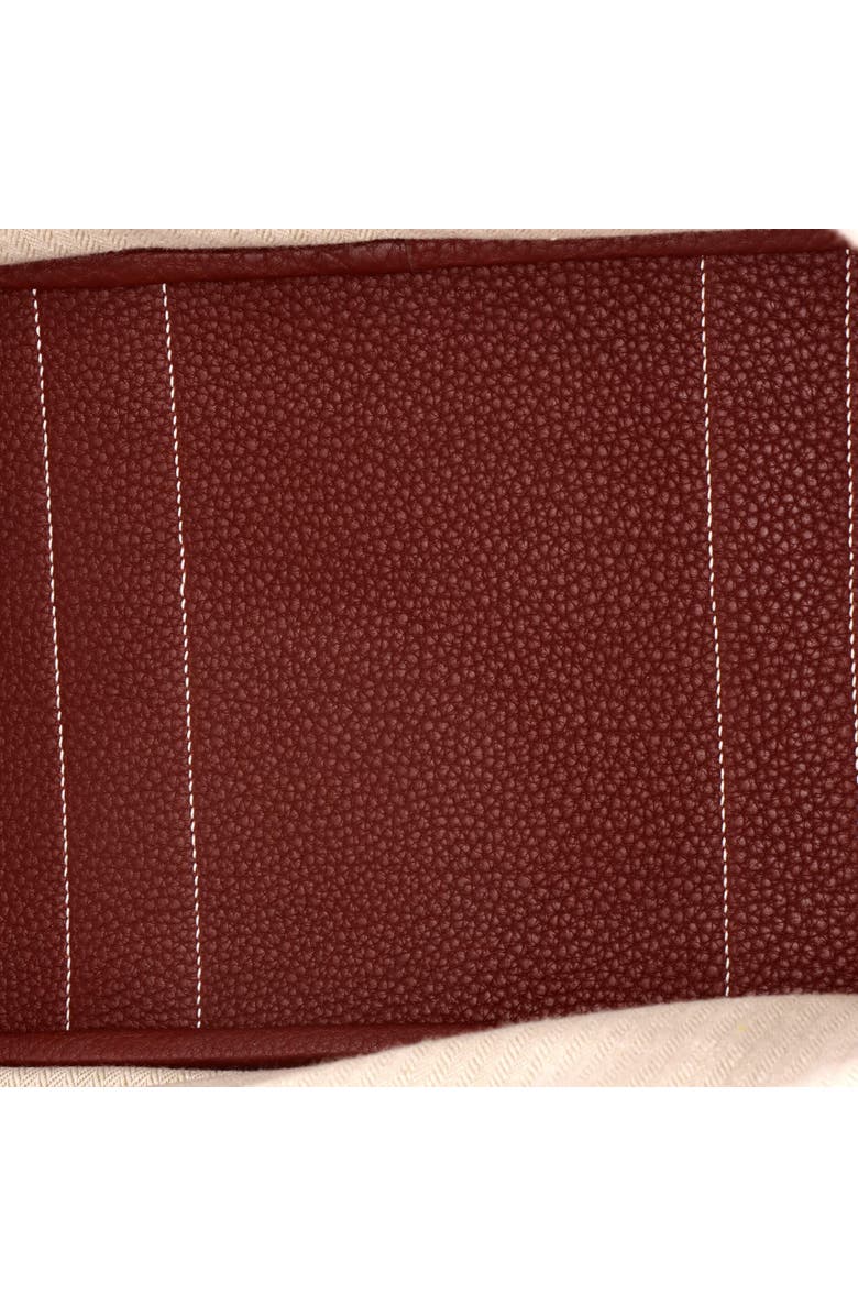 Pre-Owned Hermes Garden Party Tote Leather 36, Alternate, color, Rouge H