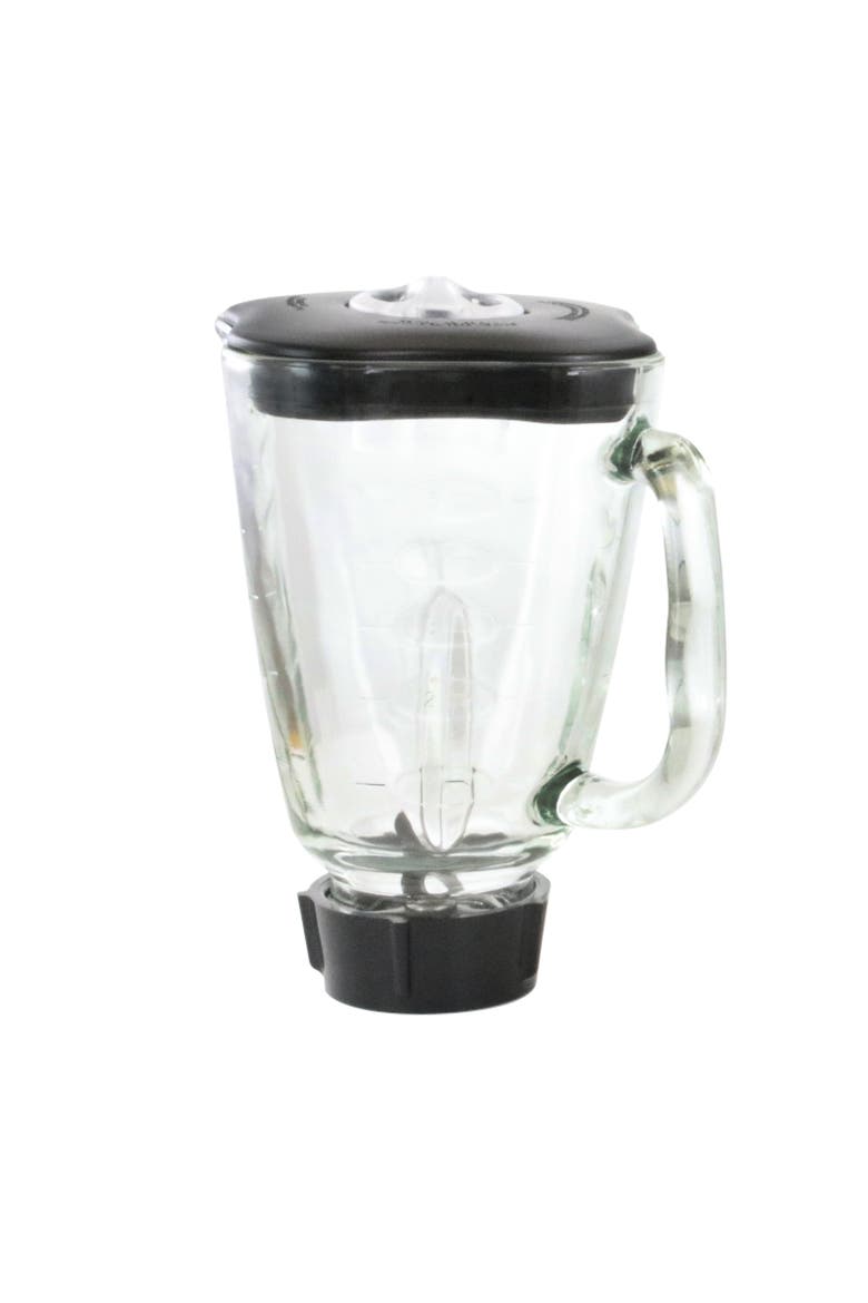 6 Piece 59 Oz Square Blender Glass Jar Replacement Kit, Main, color, Clear