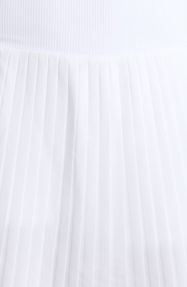 MPG Club Micro Pleated Skort, Alternate, color, Brilliant White