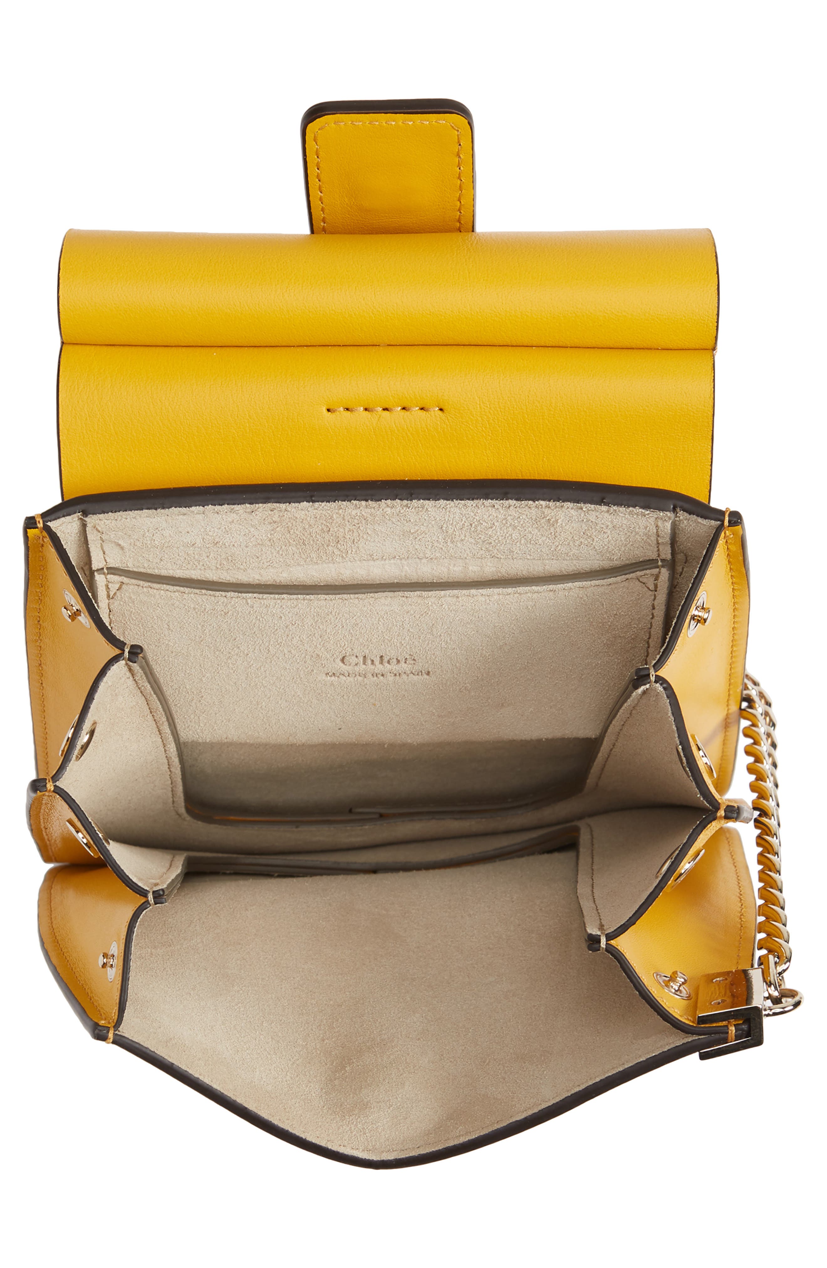 Chloé Faye Small Suede & Leather Bracelet Bag (Women) | Nordstrom