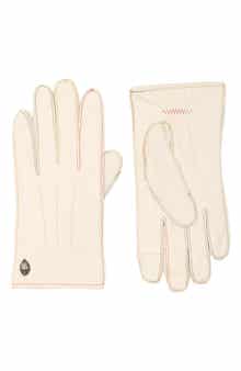 Stitched Leather Tech Gloves