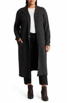 Hooded Longline Cardigan