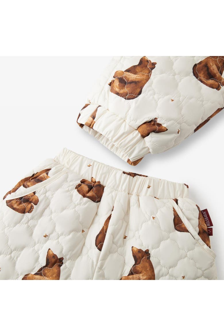 Quilted Padded Pants, Alternate, color, Honey Bear