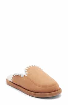 Rebecca Minkoff Blake Faux Shearling Lined Scuff Slipper