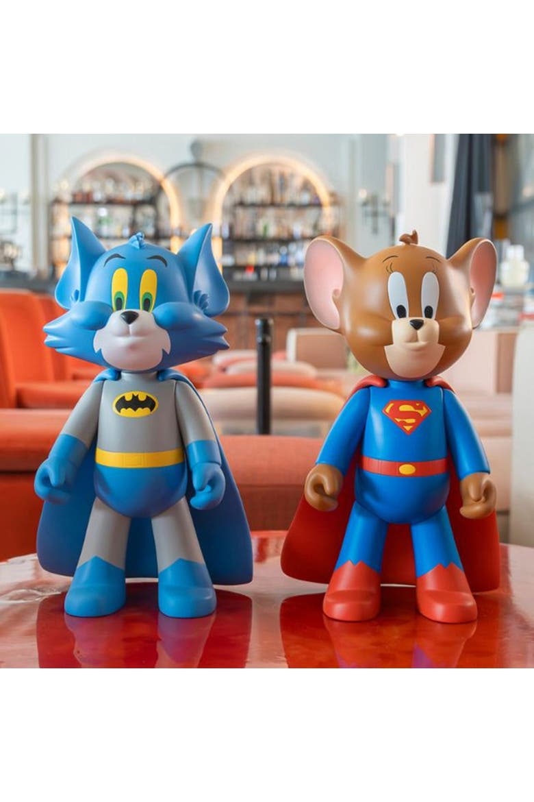 Tom of Tom & Jerry Super Pop In Batman Costume Figurine, Alternate, color, Original