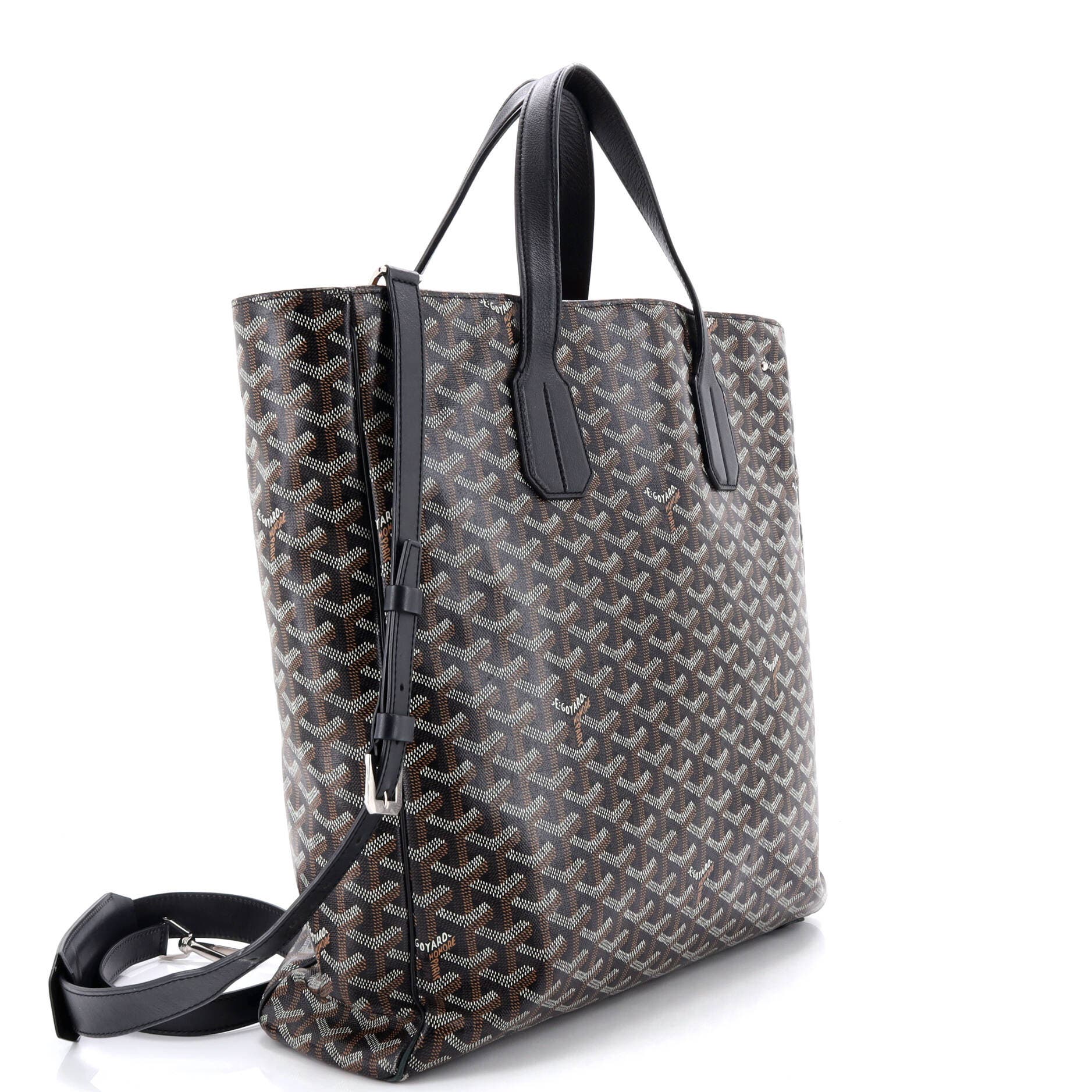 Voltaire III Tote Coated Canvas, Alternate, color, Brown