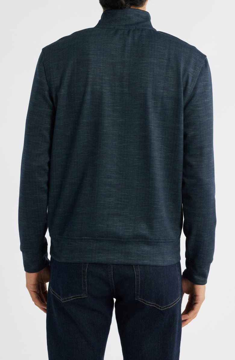 Robert Barakett Nash Quarter Zip Pullover, Alternate, color, Olive