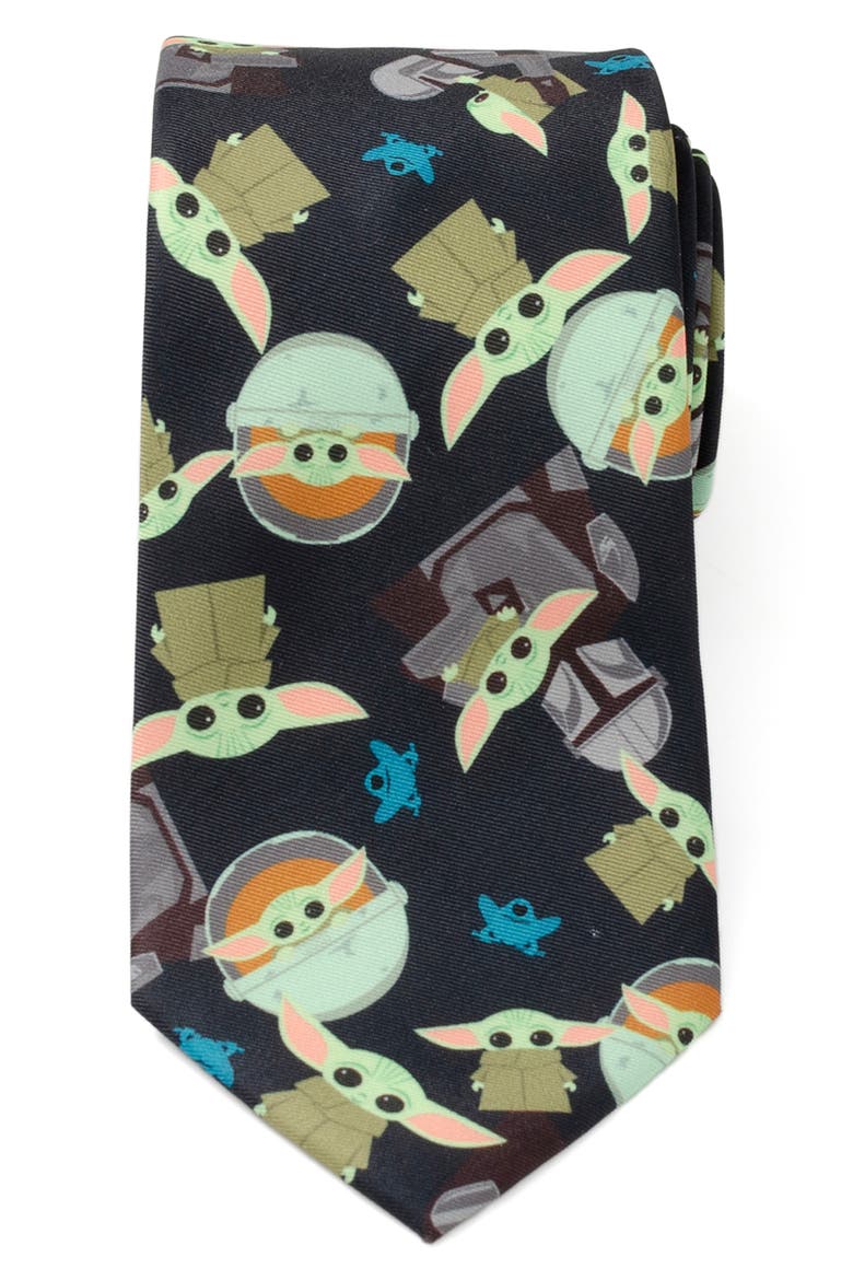 Star Wars™ The Mandalorian Tie, Main, color, NAVY