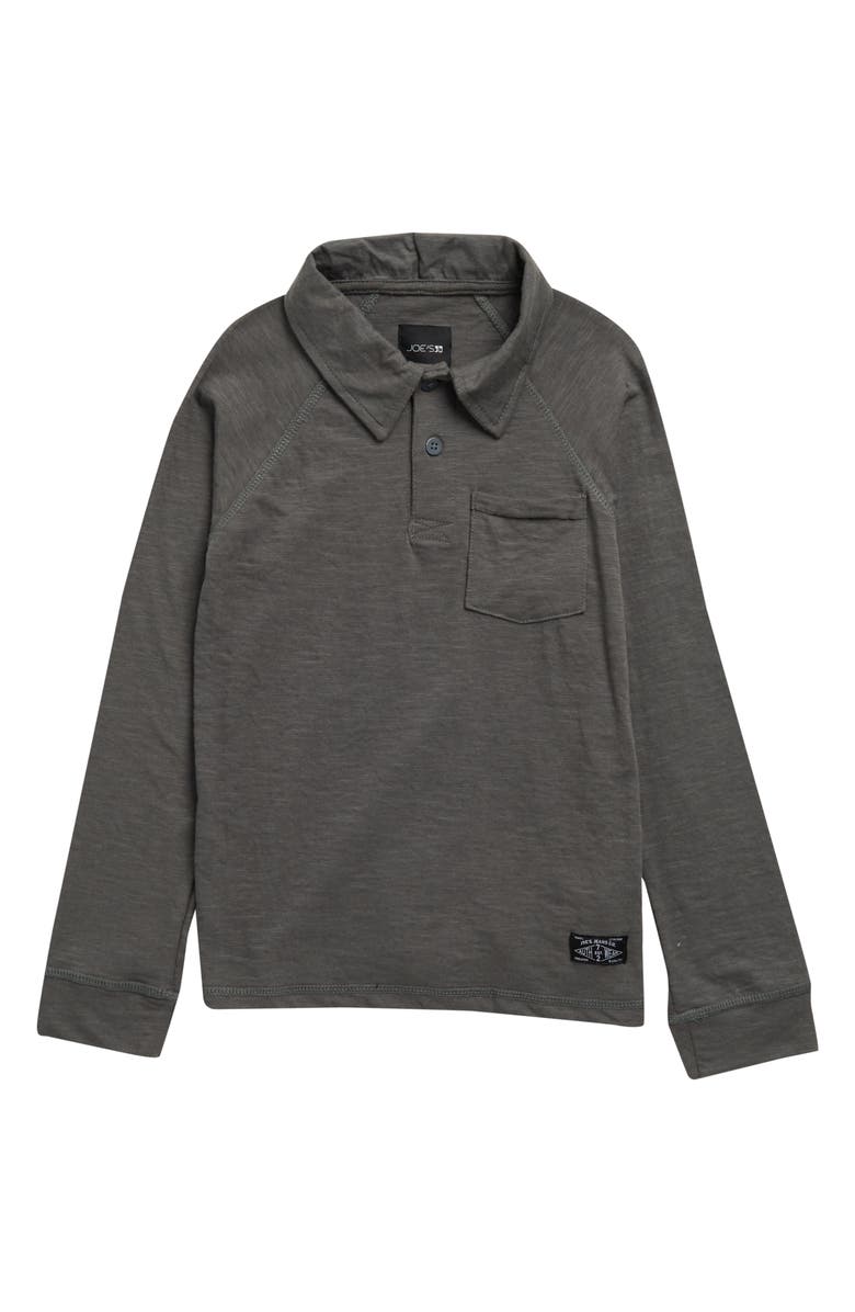 Joe's Kids' Textured Raglan Polo, Main, color, 
