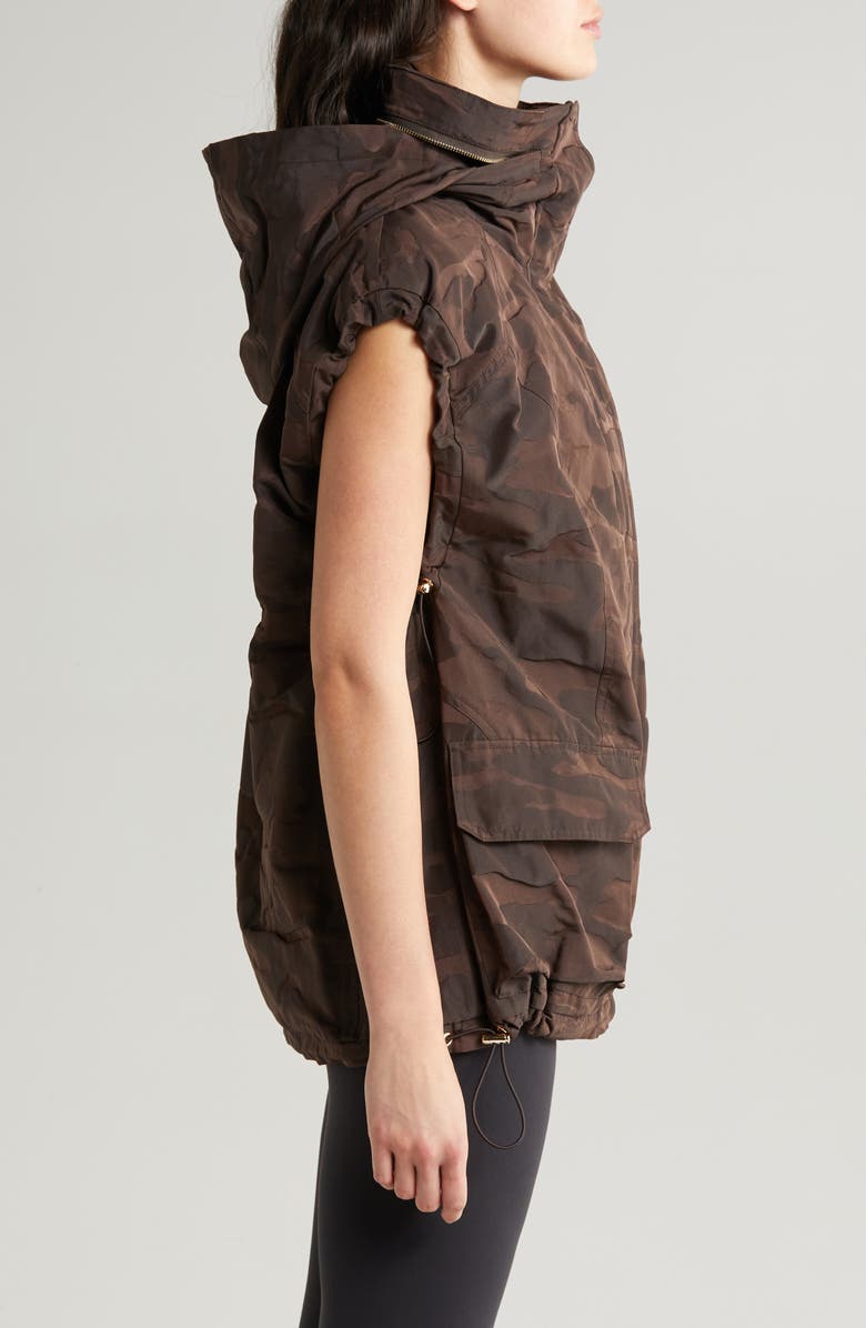 Blanc Noir Svetlana Oversize Camo Vest, Alternate, color, 