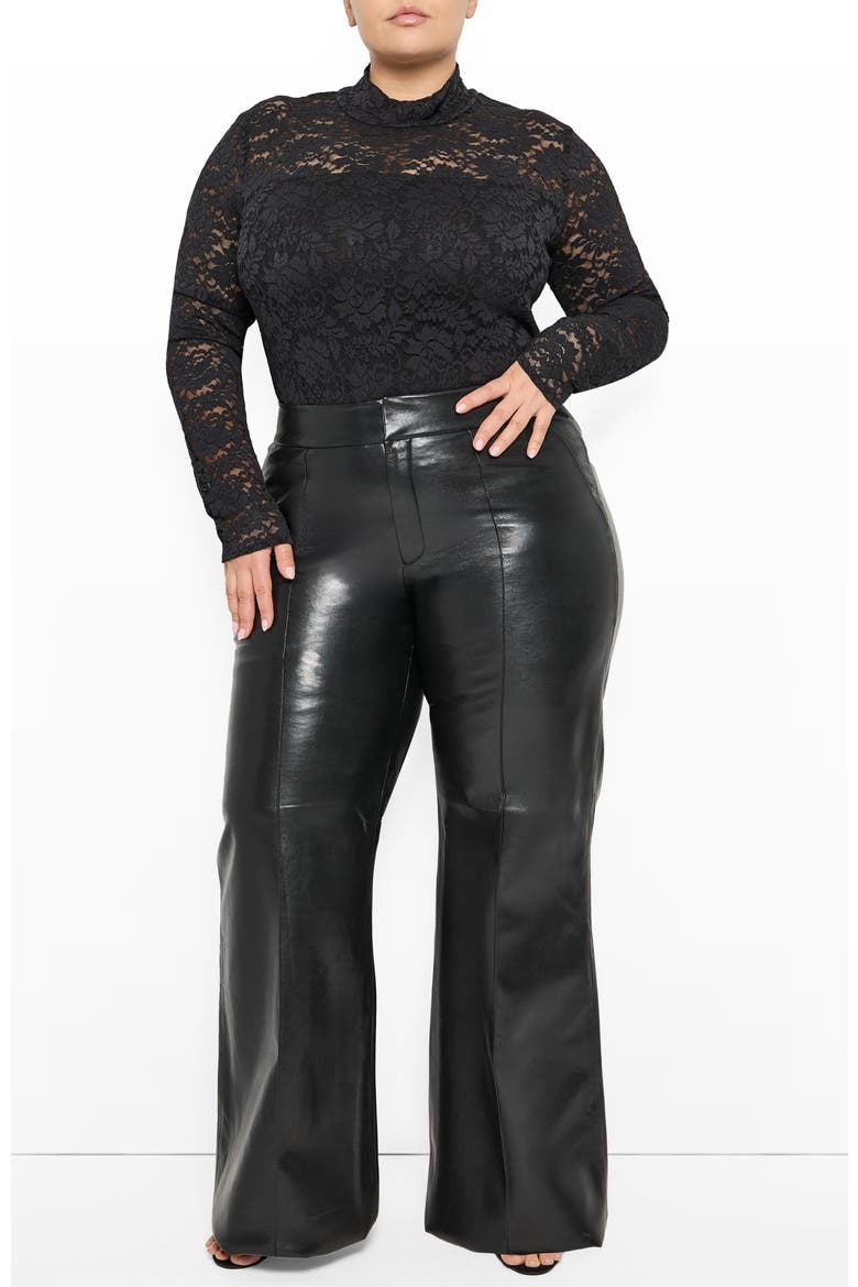 Dixie Turtleneck, Alternate, color, Black