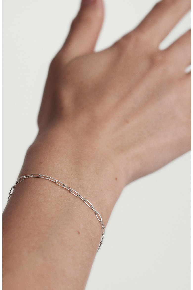 Boyfriend Bold Bracelet, Alternate, color, Sterling Silver