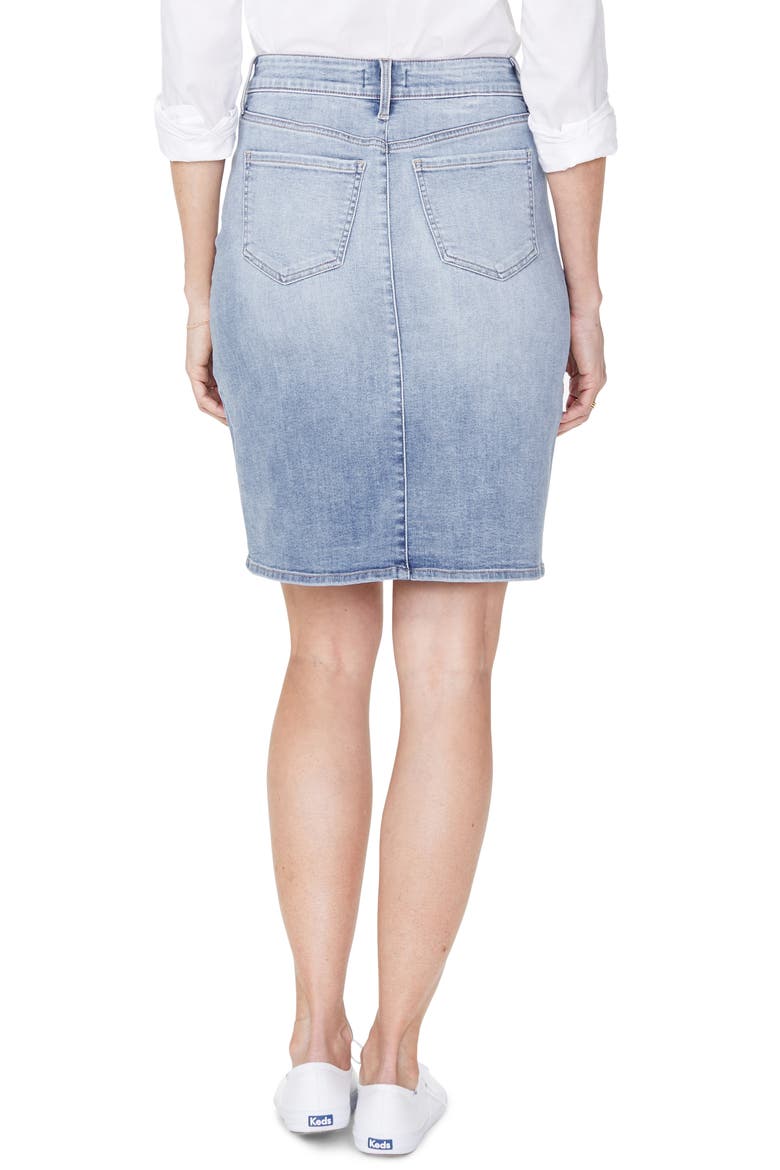 Denim Skirt, Alternate, color, BISCAYNE