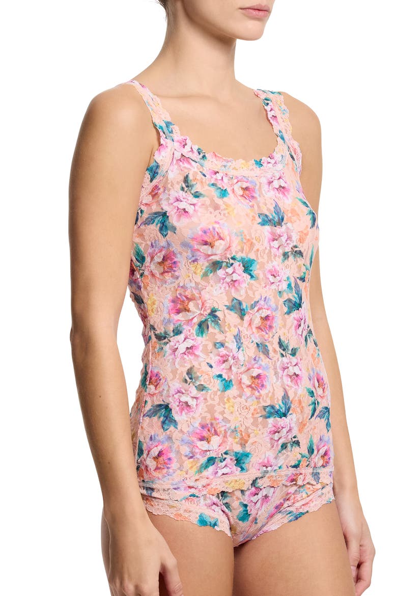 Lace Camisole, Alternate, color, BUY MYSELF FLOWERS PEACH