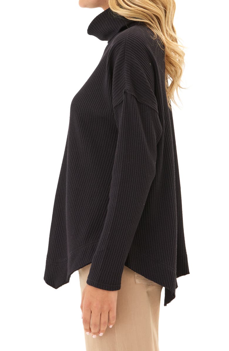 Threads 4 Thought Rikke Thermal Asymmetric Turtleneck Top, Alternate, color,