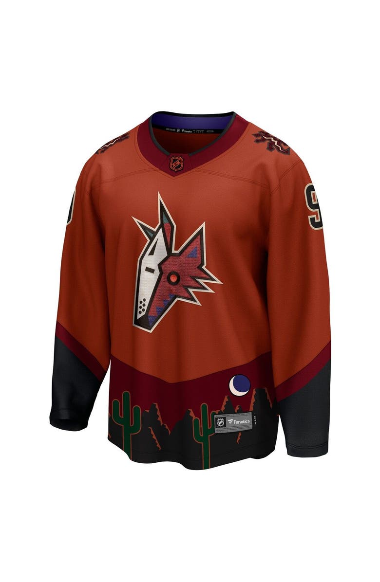 FANATICS Men's Fanatics Branded Clayton Keller Burnt Orange Arizona Coyotes Special Edition 2.0 Breakaway Player Jersey, Alternate, color, 