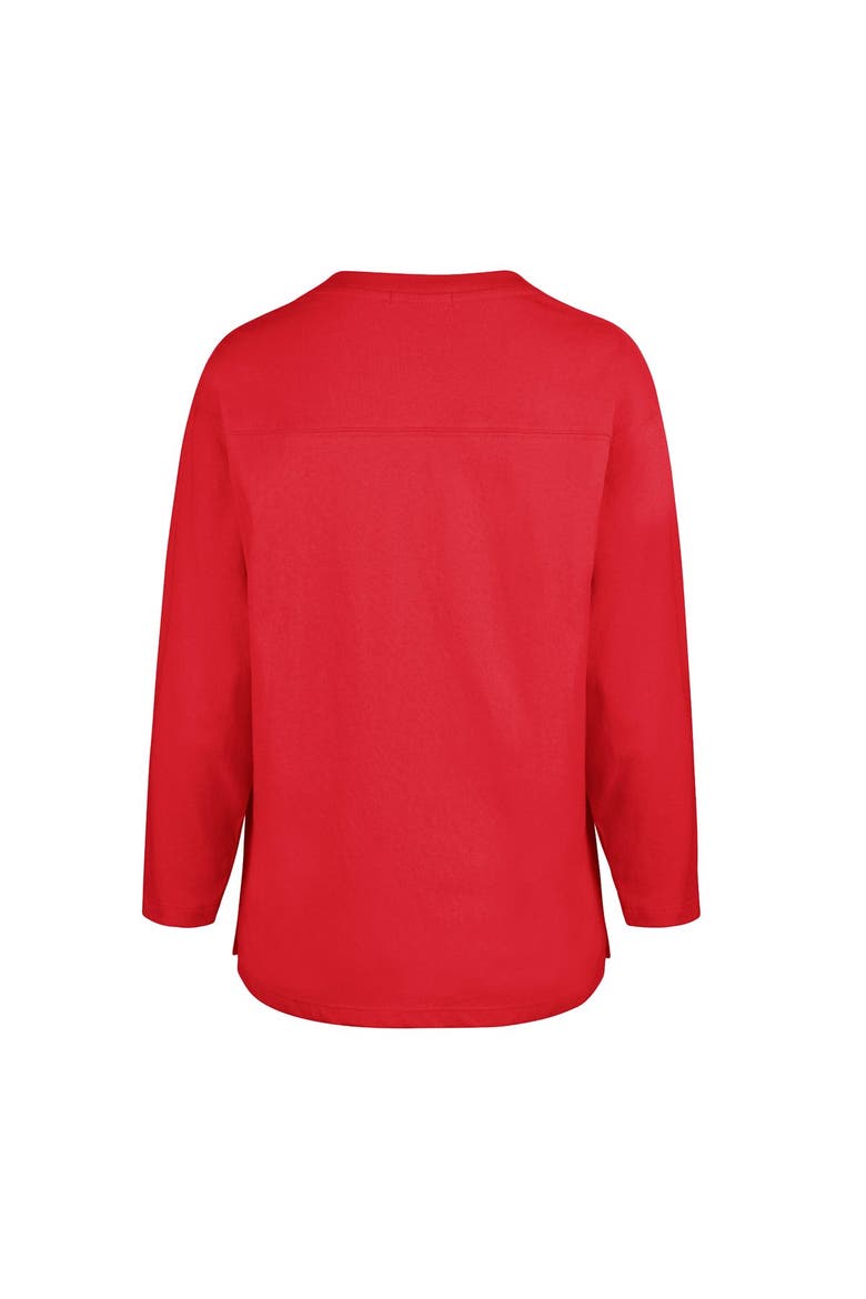 Women's '47 Scarlet San Francisco 49ers Game Nod Timeless Long Sleeve T-Shirt, Alternate, color, Scarlet