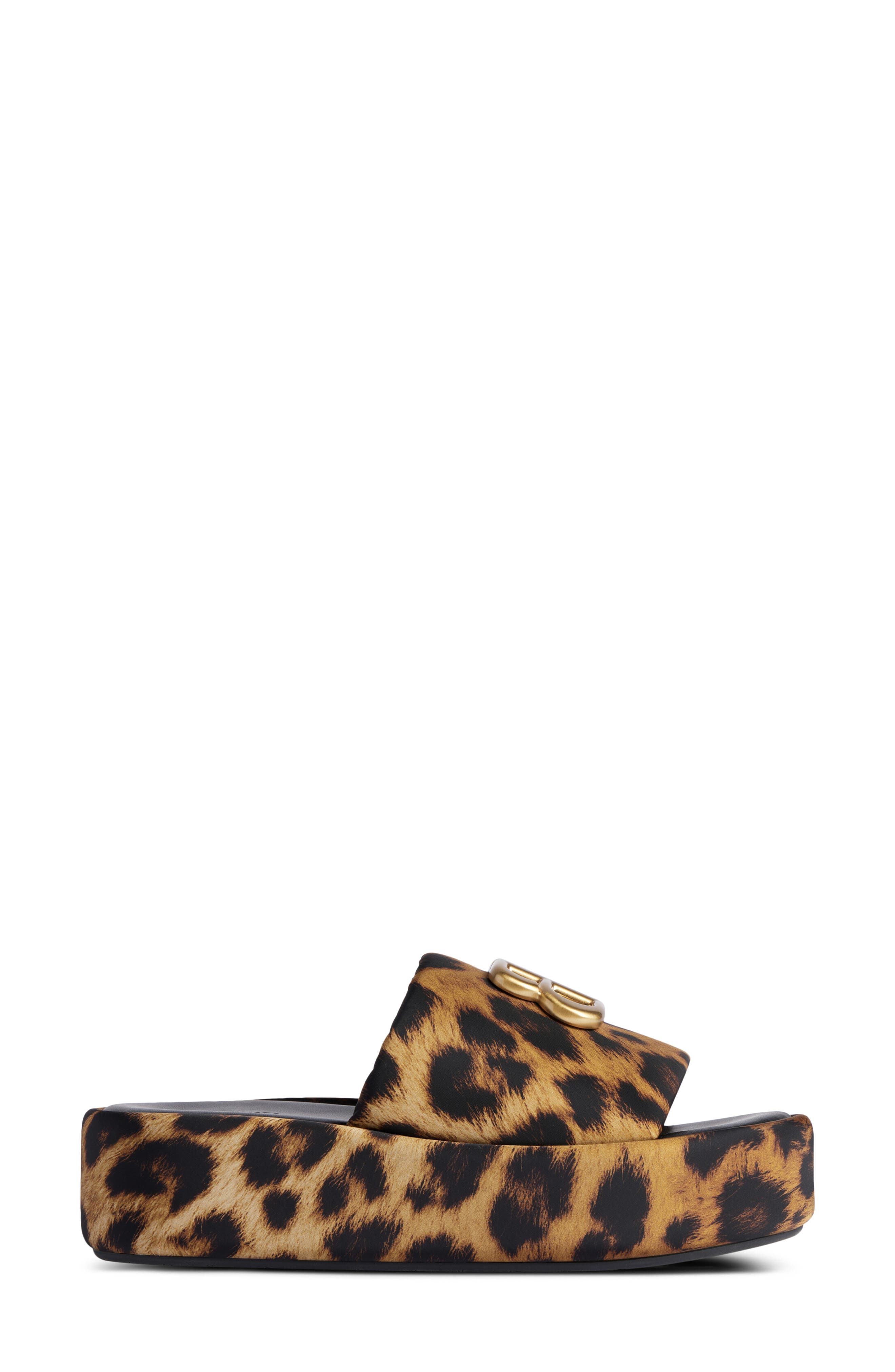 Balenciaga Rise Platform Slide Sandal, Alternate, color, 