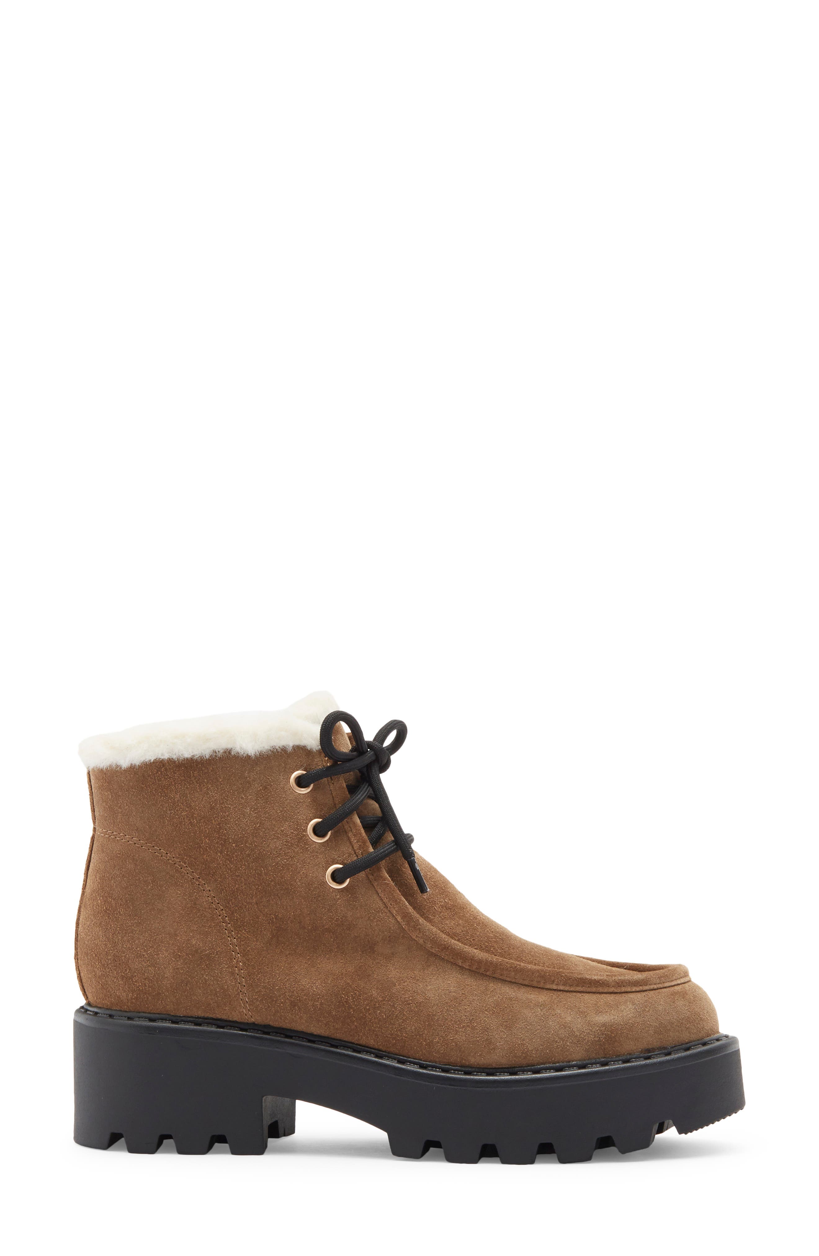 Percy Suede Bootie, Alternate, color, MEDIUM BROWN
