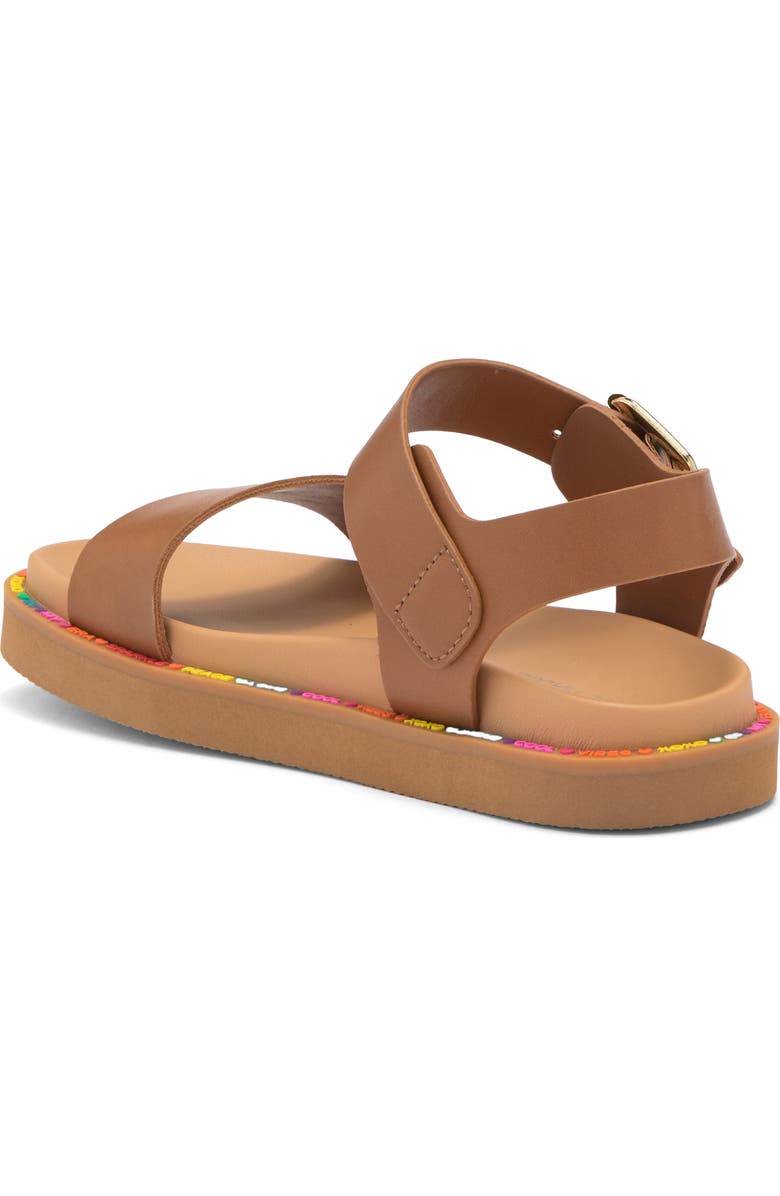 Steve Madden Kids' Jelira Ankle Strap Sandal, Alternate, color, Cognac