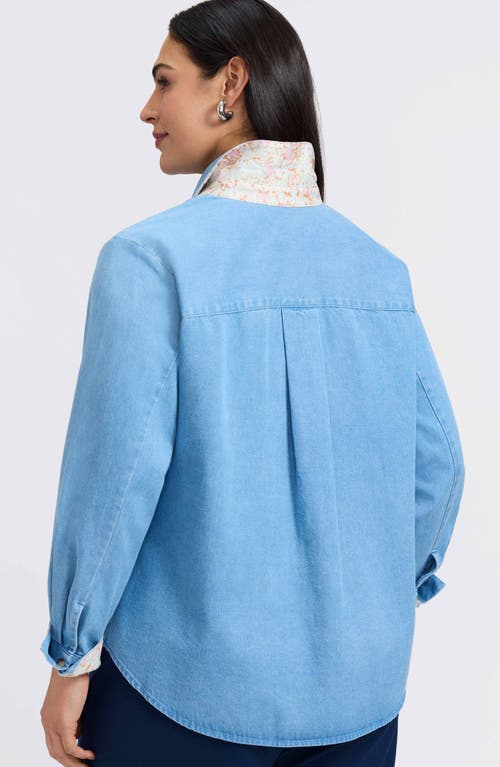 Foxcroft Margie Denim Button-up Shirt
