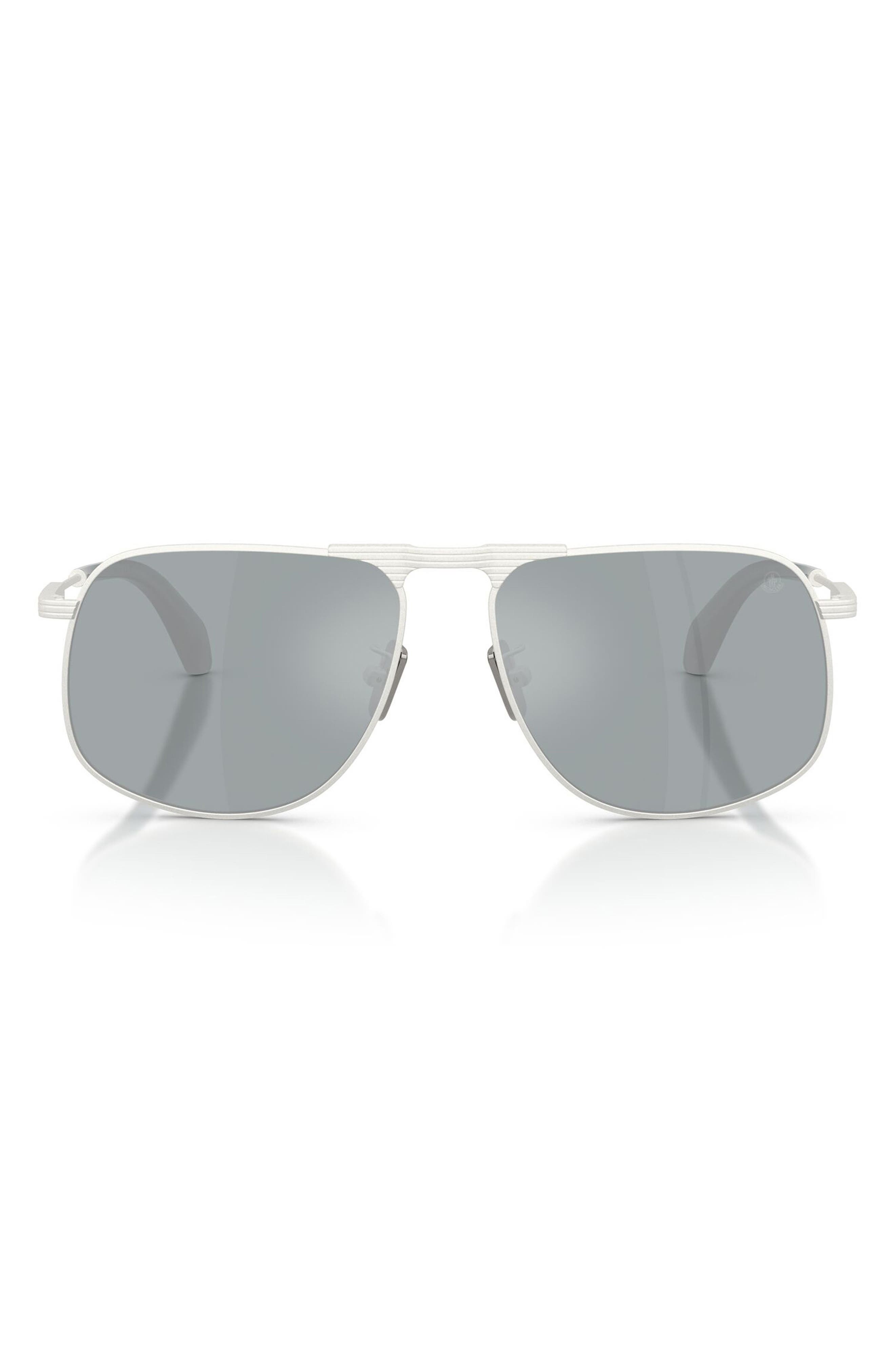 SILVER / MIRROR BLUE