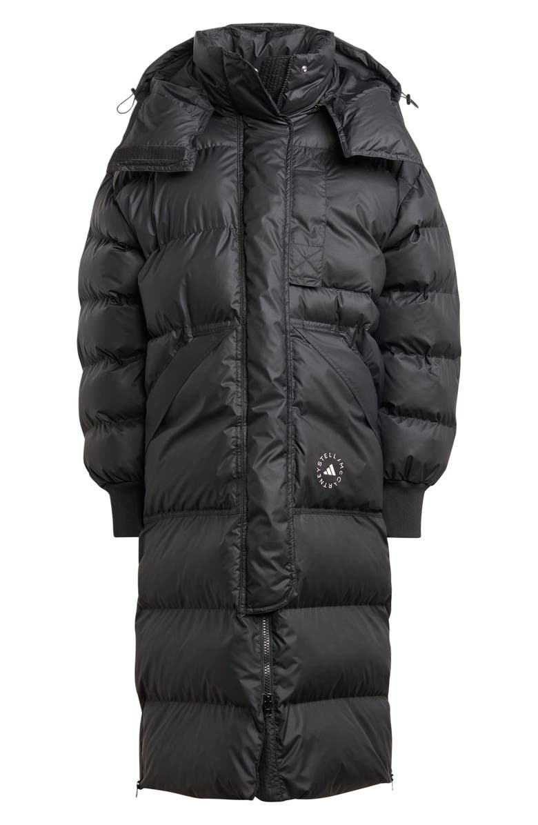 adidas by Stella McCartney Longline WIND.RDY Puffer Jacket, Alternate, color, 