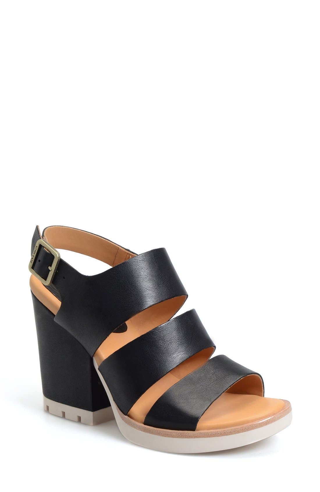Kork-Ease<sup>®</sup> 'Lenny' Block Heel Sandal, Main, color, 