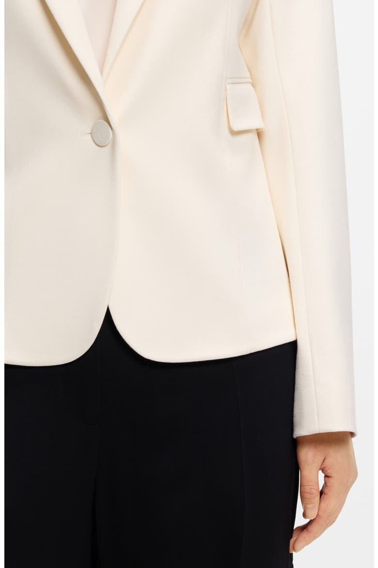 Jia Water Repellent Blazer, Alternate, color, SOFT CREAM