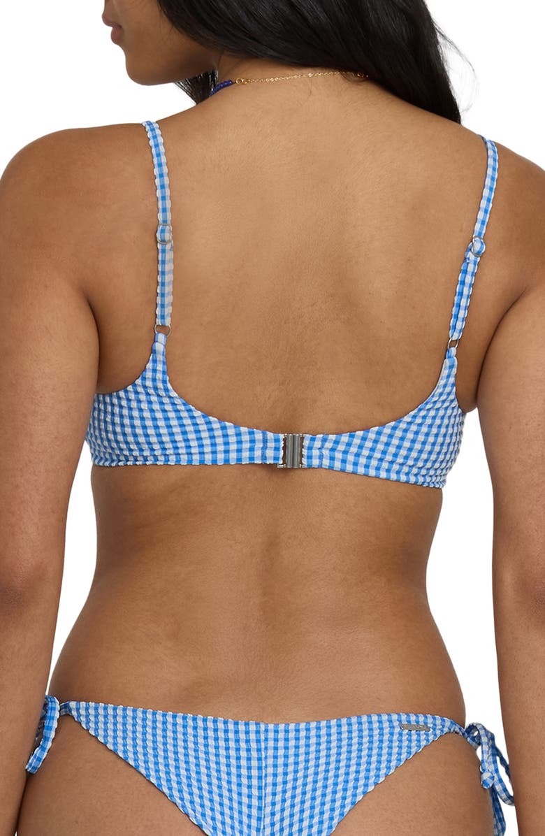 Billabong Wave Check Helena Underwire Bikini Top, Alternate, color, 