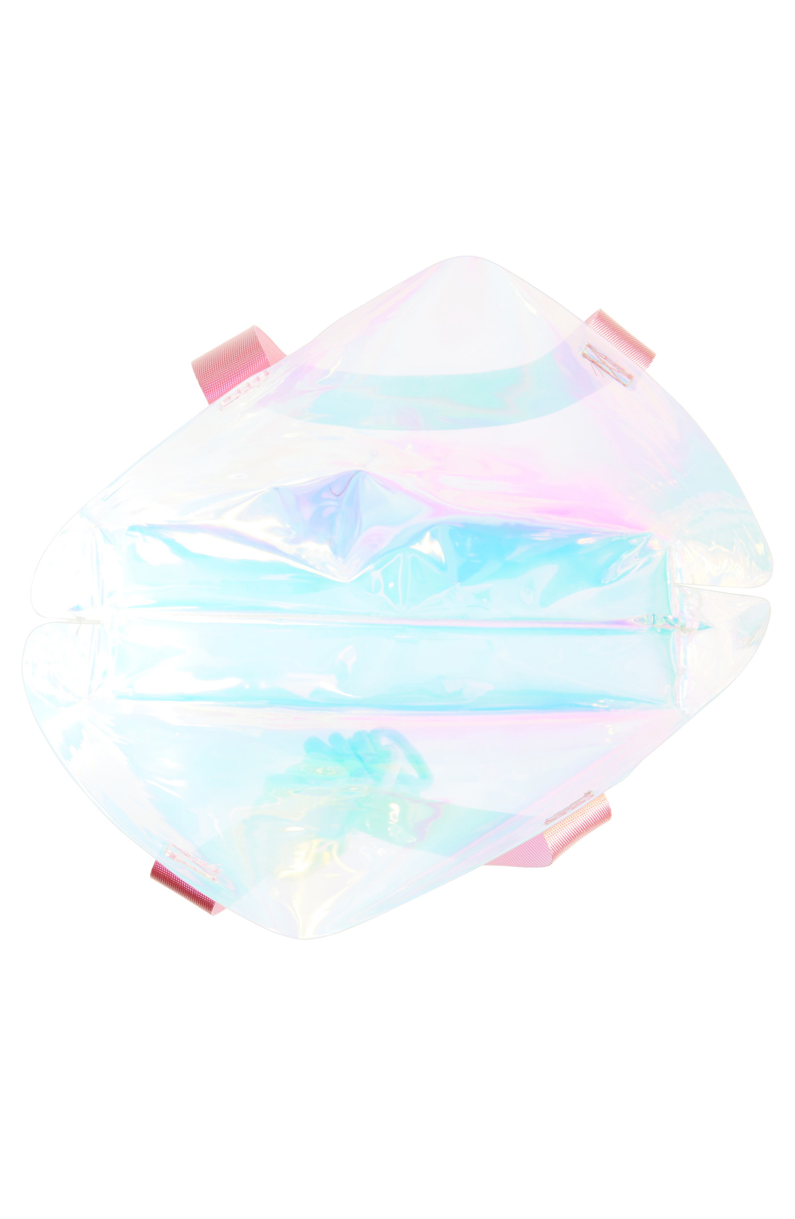 Capelli New York Kids' Iridescent Jelly Tote, Alternate, color, 