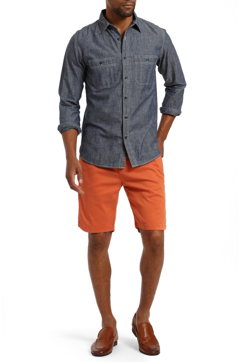 Nevada Soft Touch Stretch Shorts, Alternate, color, MID SIENA