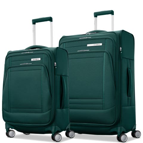 UpLIFT 2-Piece Set (Carry-On/Checked-Medium) Lightweight Softside Expandable Luggage