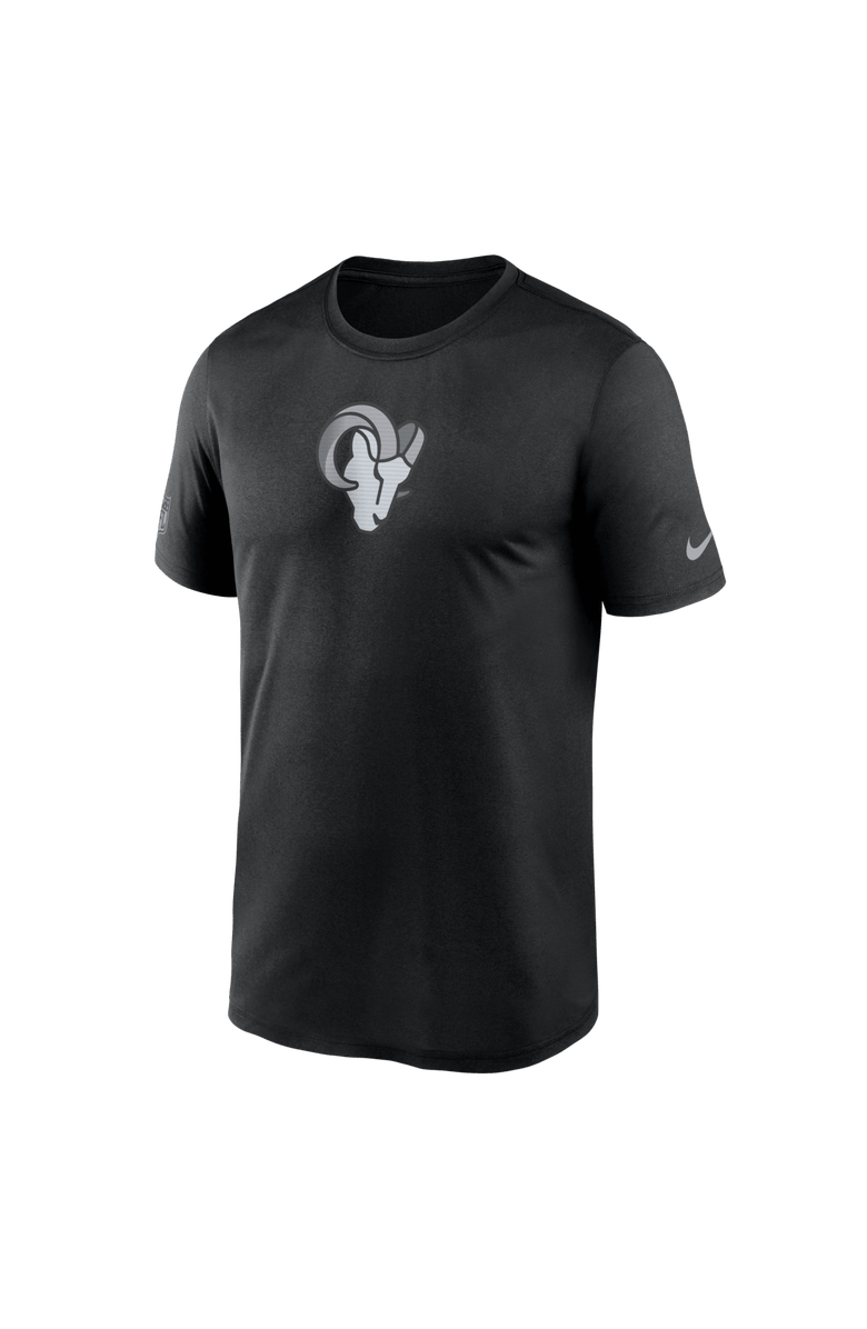 Nike Men's Nike Black Los Angeles Rams Sideline Lead The Charge Legend Dri-FIT T-Shirt, Alternate, color, Black
