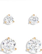 Nordstrom Set of 2 Cubic Zirconia Stud Earrings
