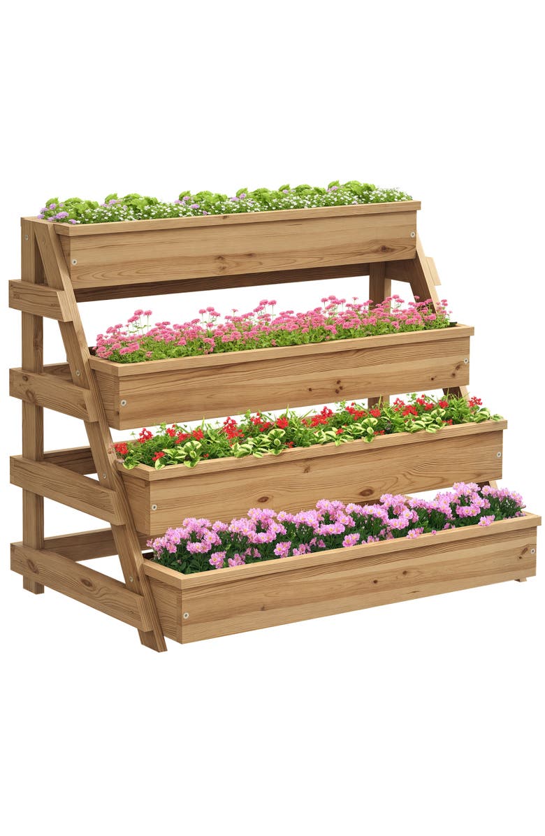 Outsunny Raised Garden Bed, Main, color,