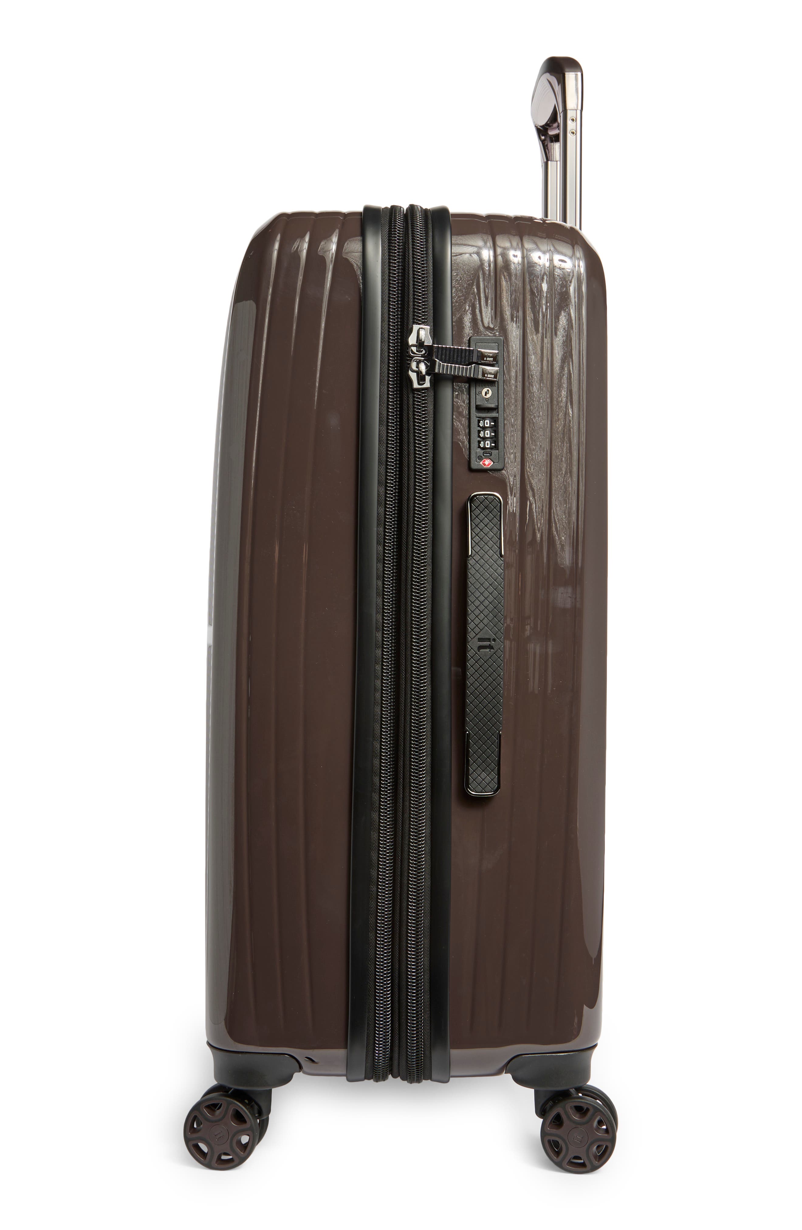 IT LUGGAGE Optical 27-Inch Hardside Spinner Luggage, Alternate, color, Brown/ Chocolate
