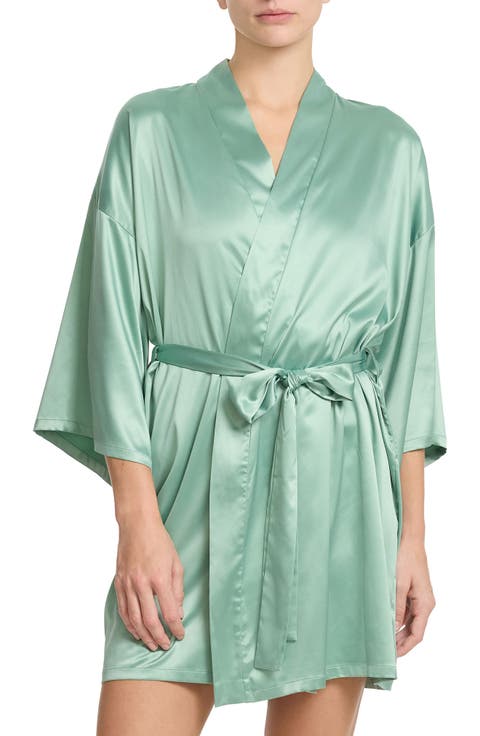 Happily Ever After Satin Wrap Robe