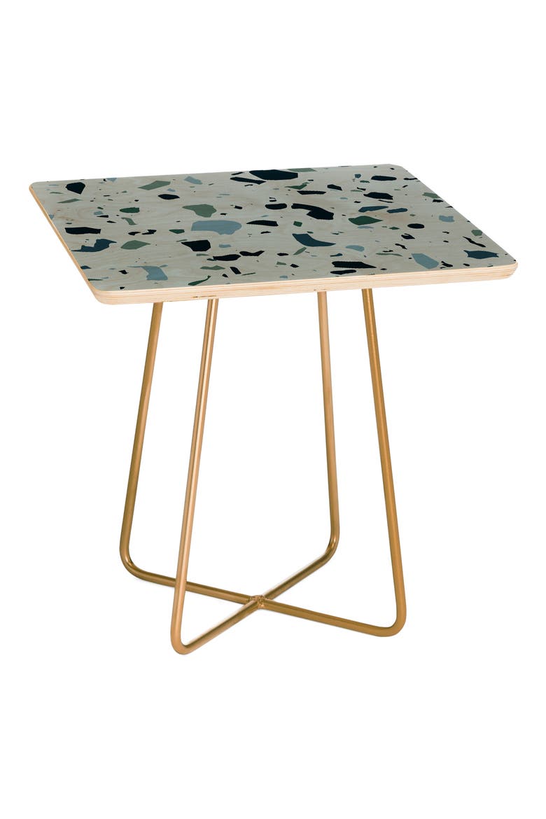 Terrazzo Side Table, Main, color, BLUE