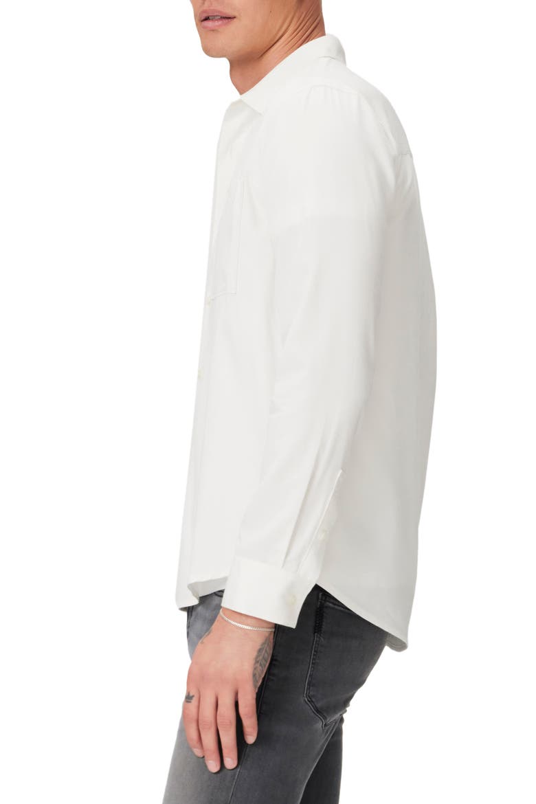 Wardin Button-Up Shirt, Alternate, color, DRIED COCONUT