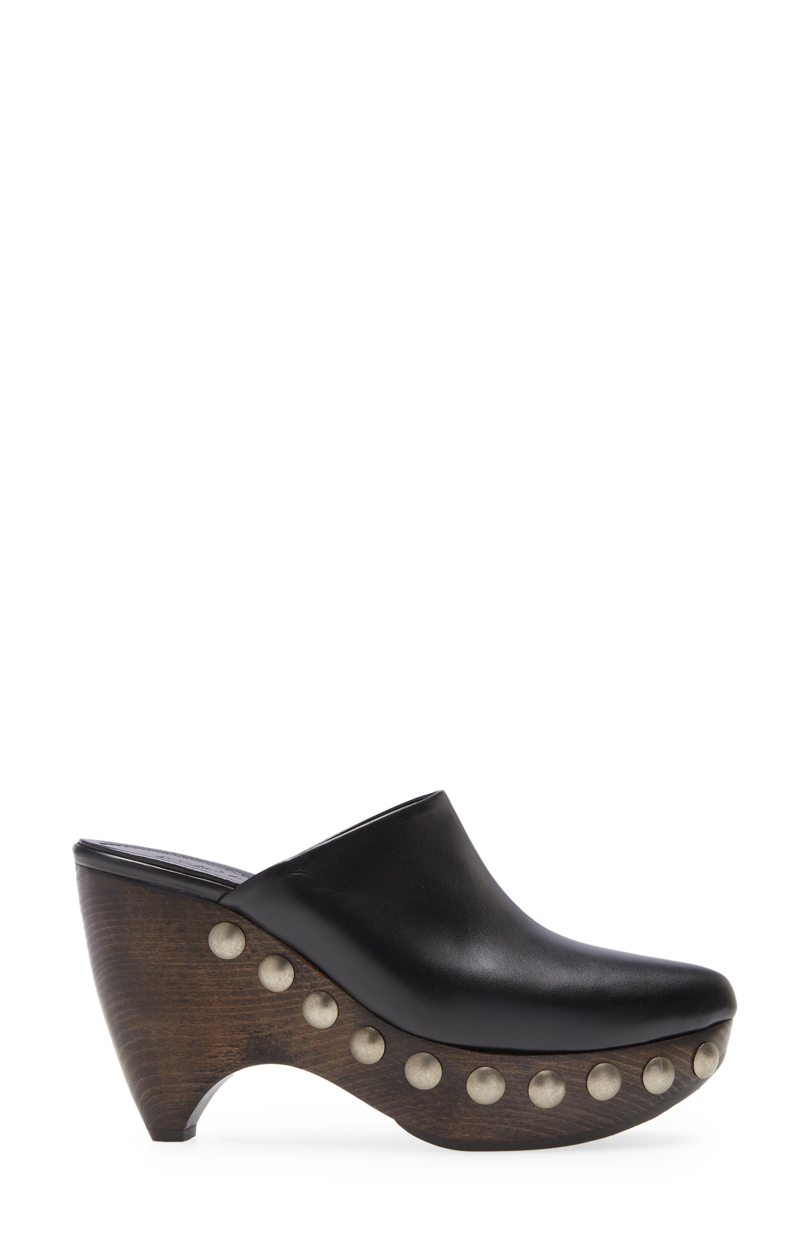 Alaïa Pointy Toe Clog, Alternate, color, 