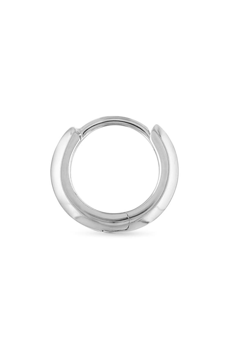 MARIA TASH Vertex Single Hoop Earring, Alternate, color, White Gold