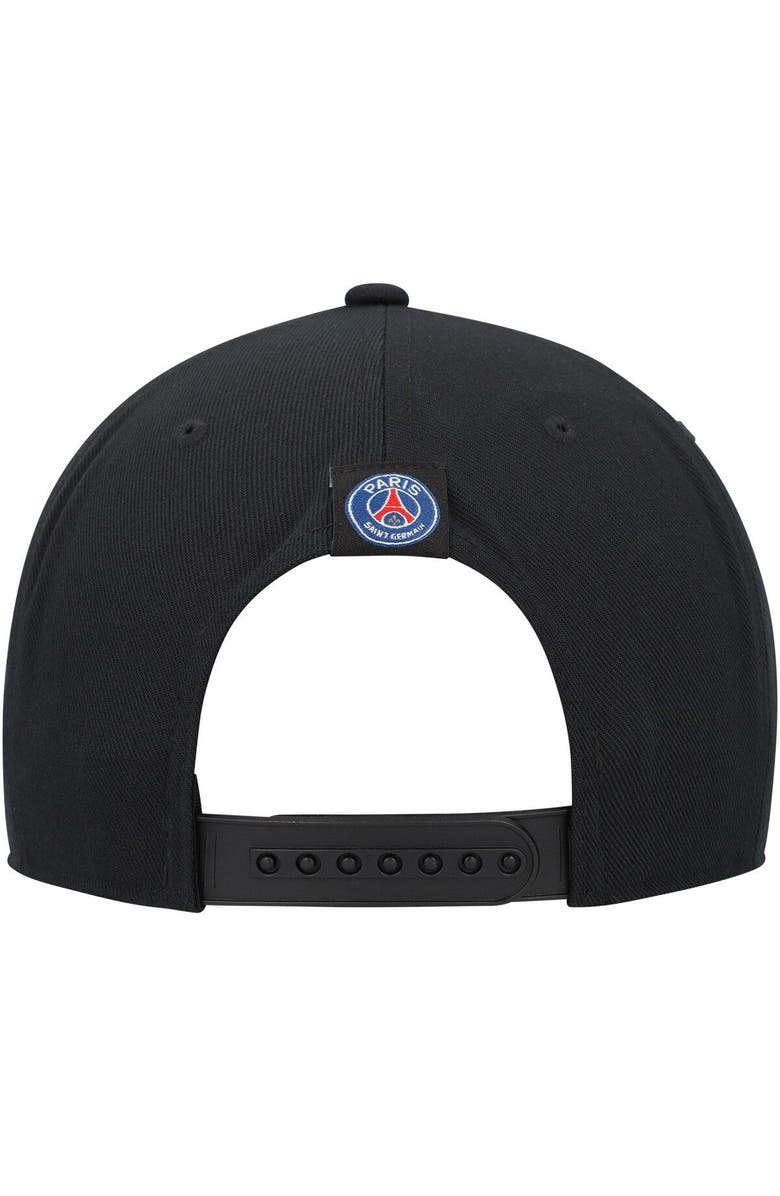 Nike Youth Nike Black Paris Saint-Germain Pro Snapback Hat, Alternate, color,