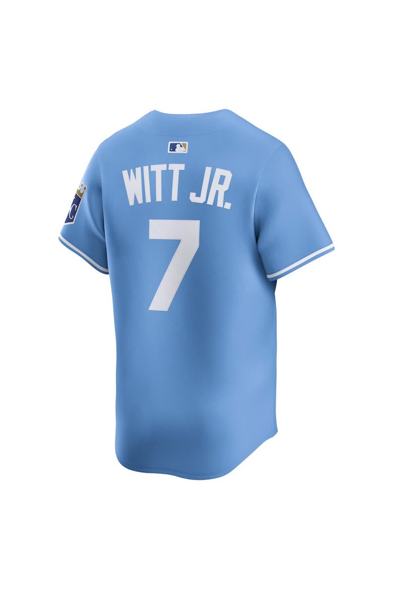 Men's Nike Bobby Witt Jr. Light Blue Kansas City Royals Alternate Limited Player Jersey, Alternate, color, Light Blue