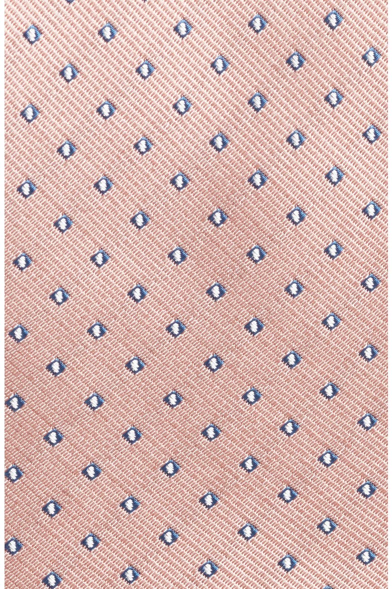 Micropattern Silk Blend Tie, Alternate, color, LT PAST/PK