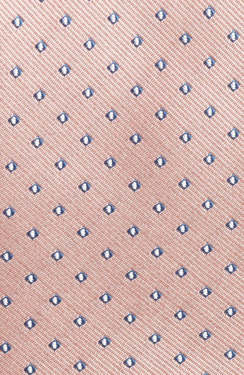 BOSS Micropattern Silk Blend Tie, Alternate, color, 