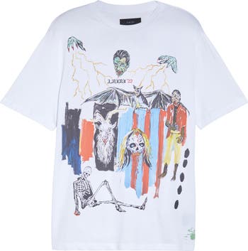 AMIRI x Wes Lang Blood 38 Cotton Graphic Tee | Nordstrom AMIRI x Wes Lang Blood 38 Cotton Graphic Tee | Nordstrom