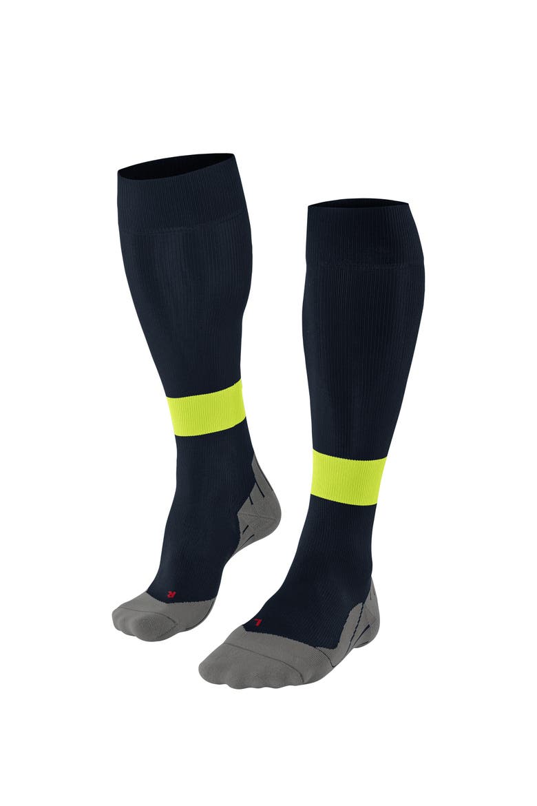 RU Compression Energy Running Socks, Main, color, Space Blue, W4