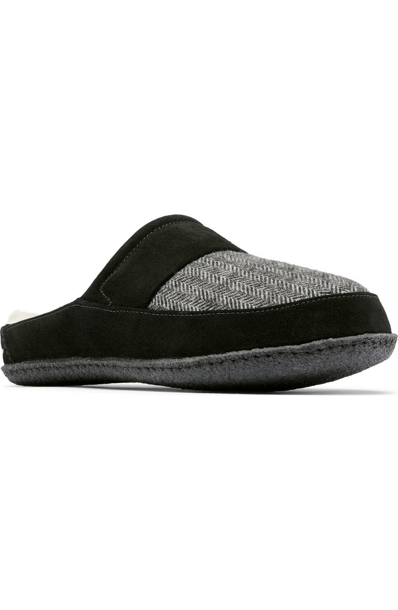 SOREL Falcon Ridge II Faux Fur Lined Scuff Slipper, Main, color,